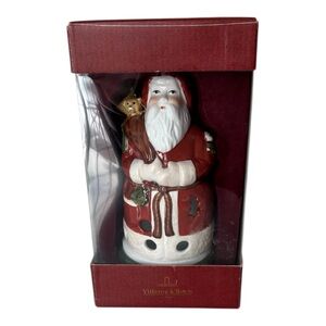 NEW Villeroy & Boch SURPRISING SANTA Festive Decolight Tealight 7"
